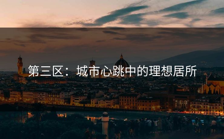 第三区：城市心跳中的理想居所