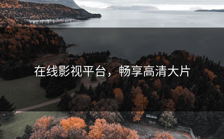 在线影视平台，畅享高清大片